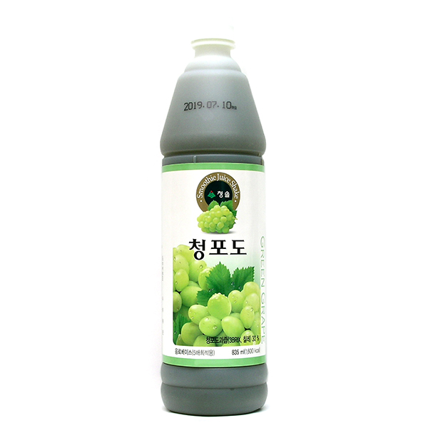 청솔 청포도 베이스 835ml 농축액