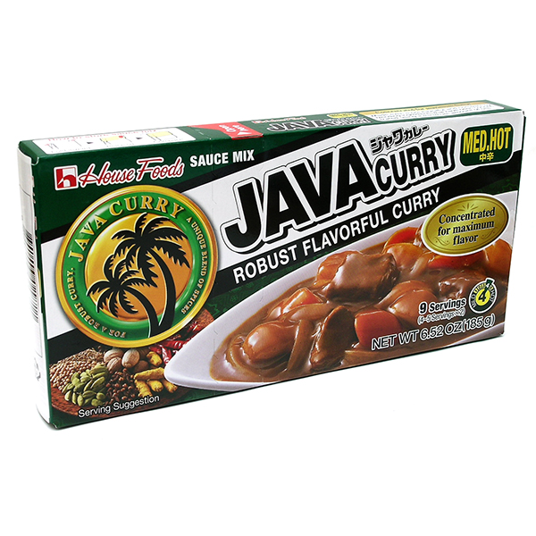 하우스 자바카레 약간매운맛 185g /Medium Hot