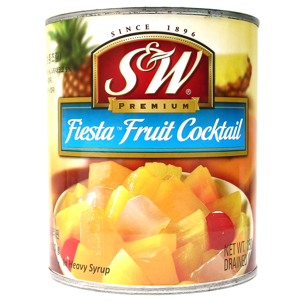 에스앤더블유 프리미엄 피에스타 후르츠칵테일 850g