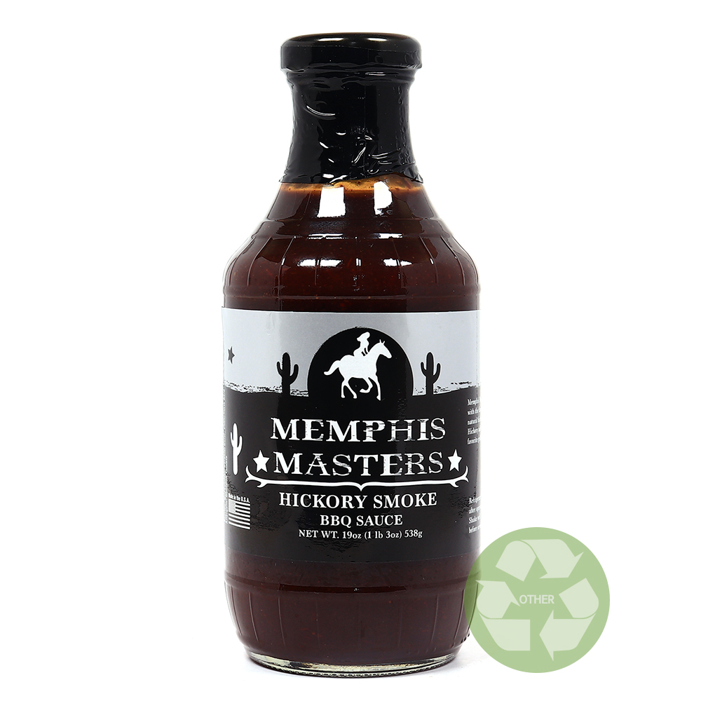멤피스 마스터스 히커리 스모크 바베큐소스 538g