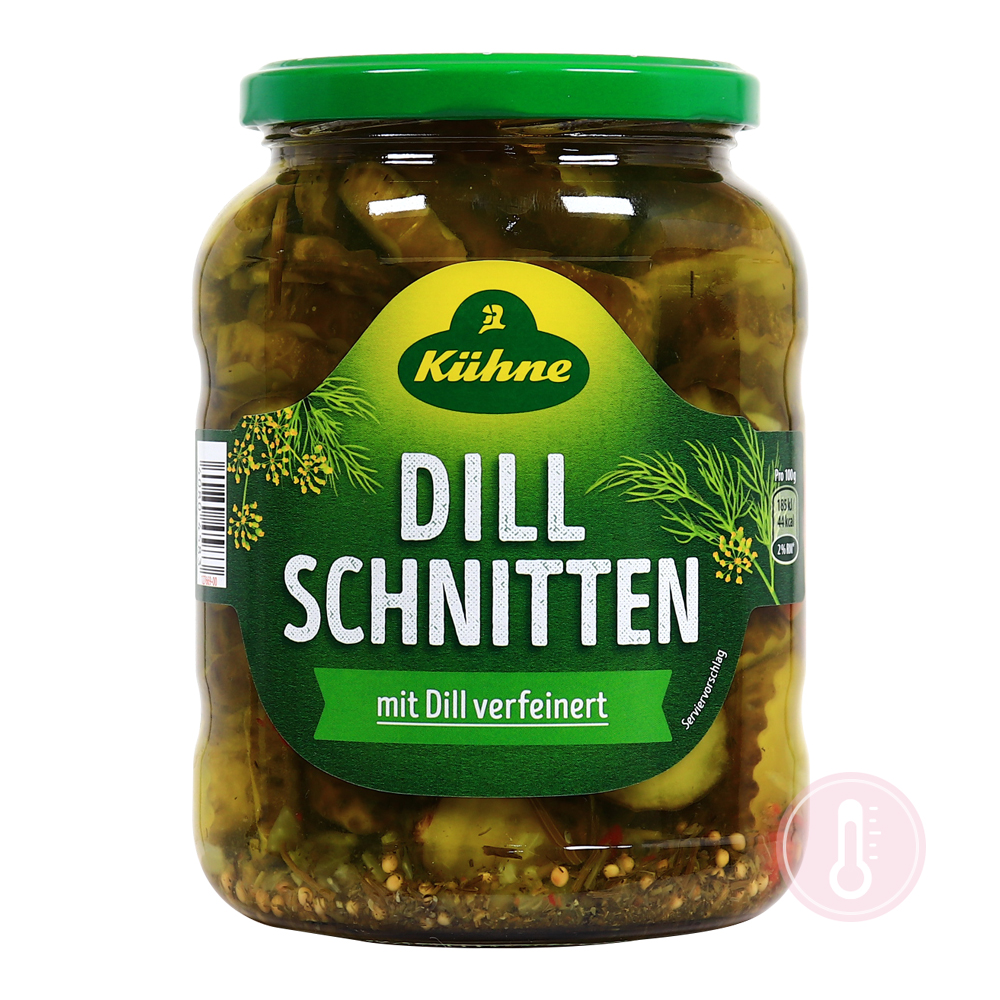 퀴네 딜 슈니텐(슬라이스 피클) 670g/ 딜피클