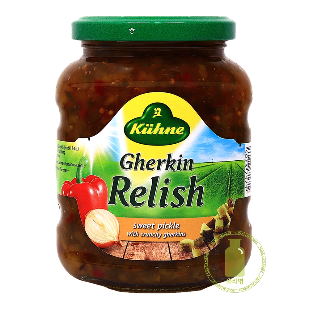 퀴네 게르킨 렐리쉬 스위트피클 350g