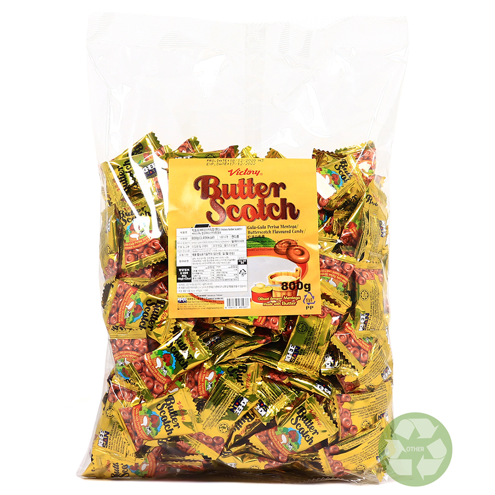 빅토리 버터스카치향 캔디 800g