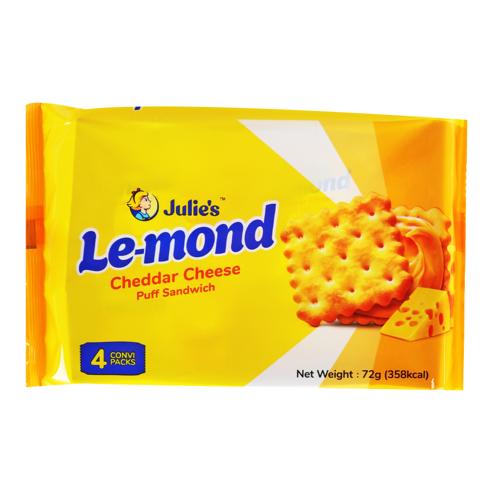 줄리스 르몽드 체다치즈 72g