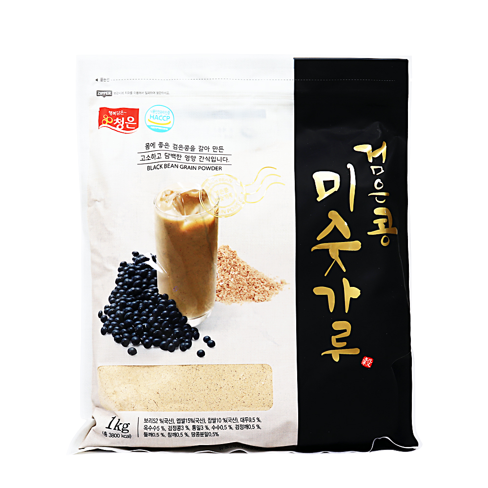 청은 검은콩 미숫가루 1kg