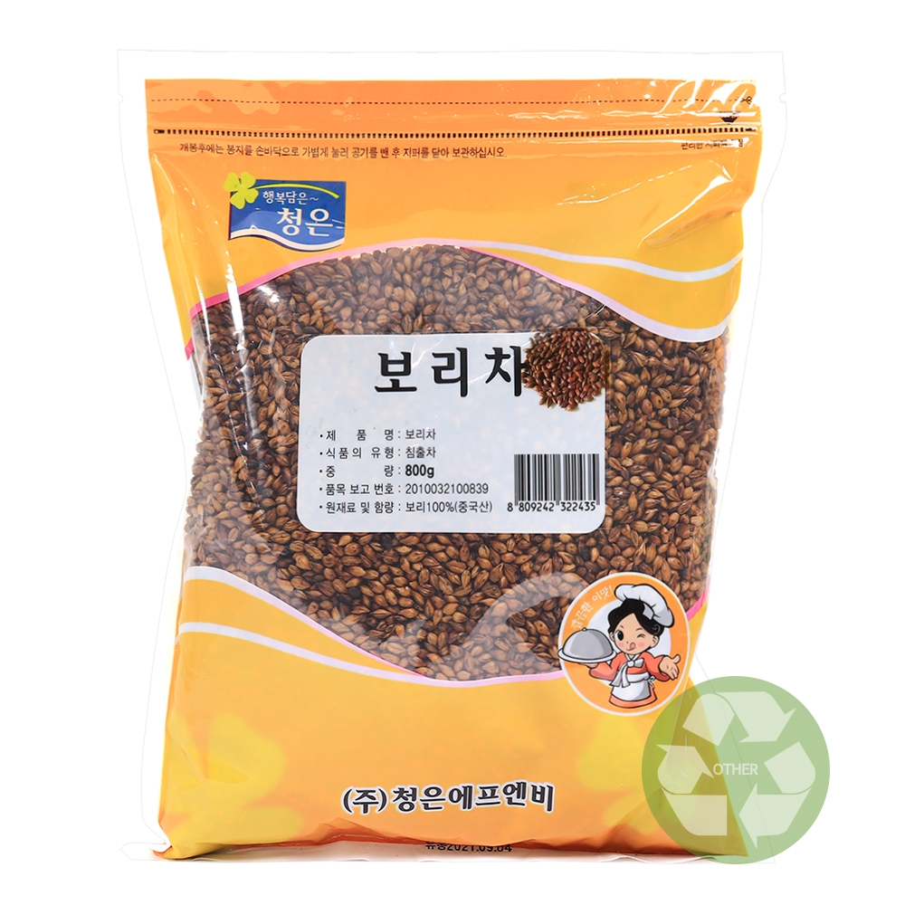 청은 보리차 800g