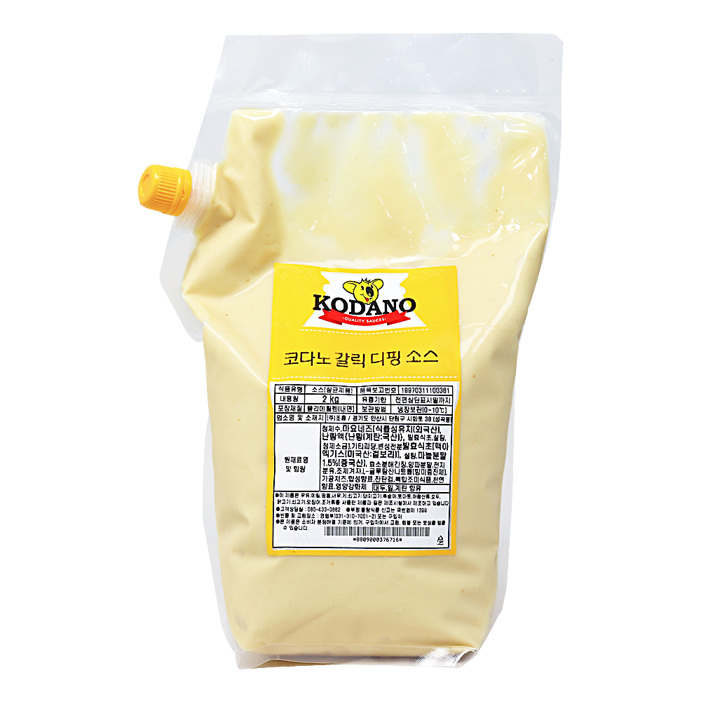 코다노 갈릭디핑소스 2kg /냉장