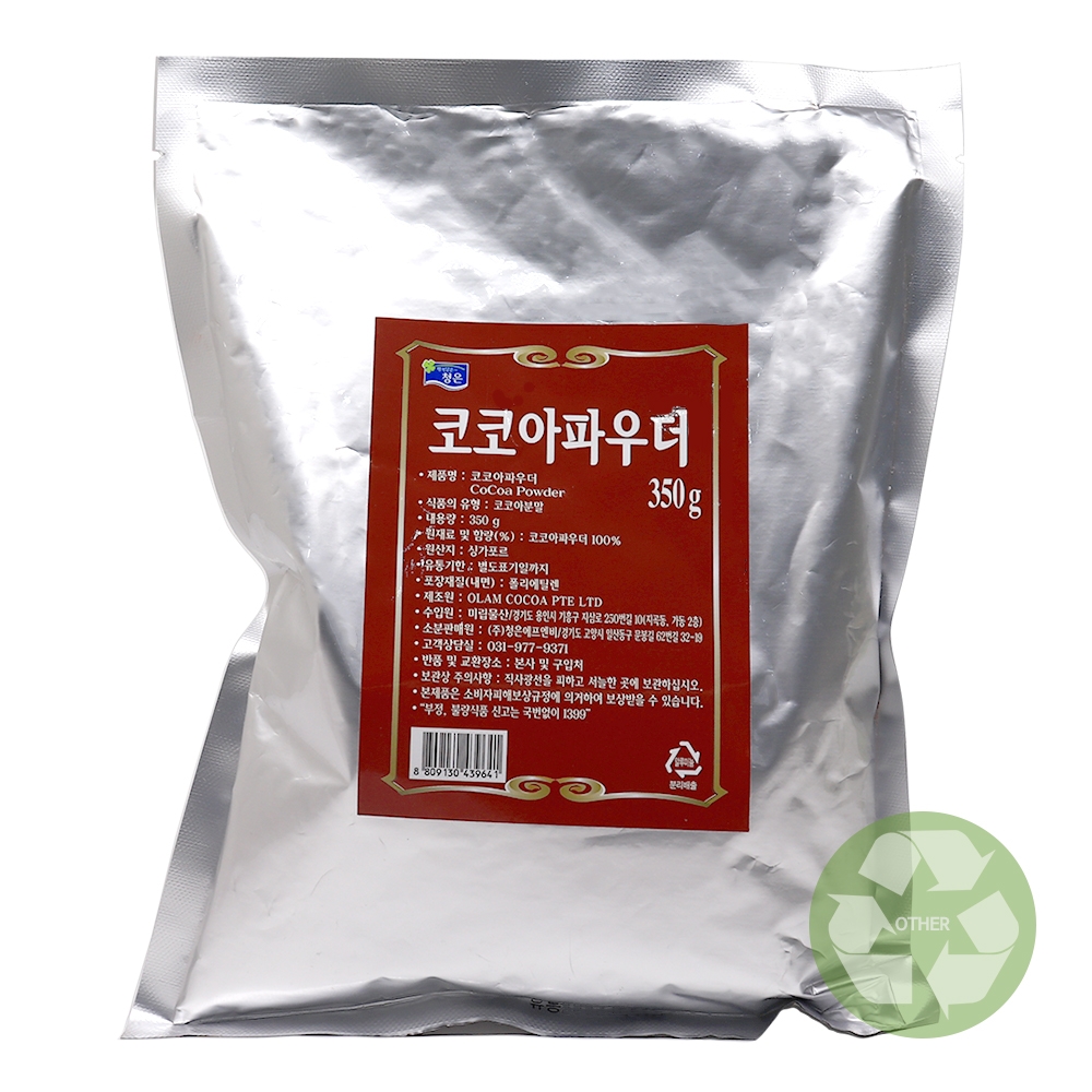 청은 코코아파우더 350g 코코아분말 100%
