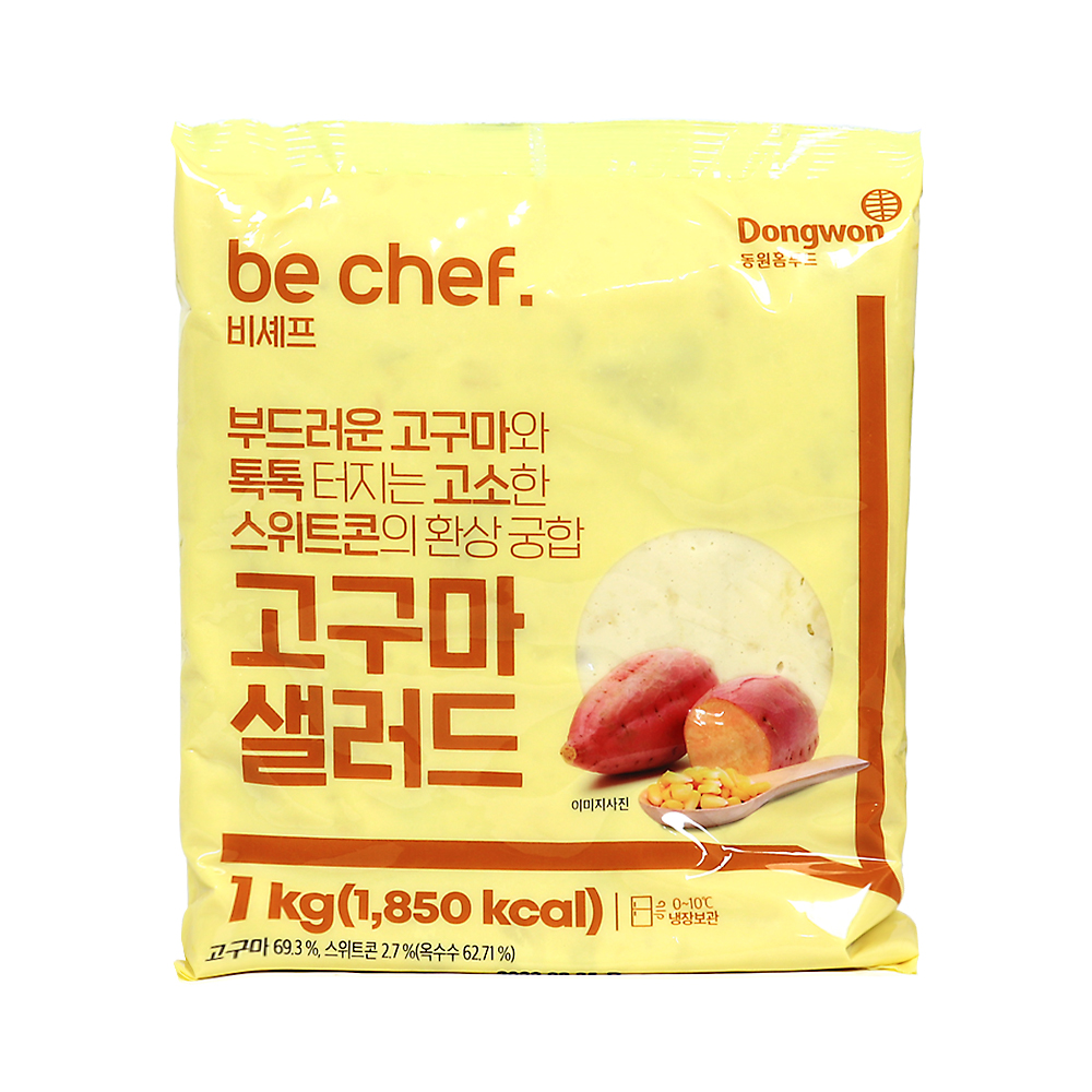 동원홈푸드 비셰프 고구마샐러드 1kg /냉장/ 소비기한 26.04.05