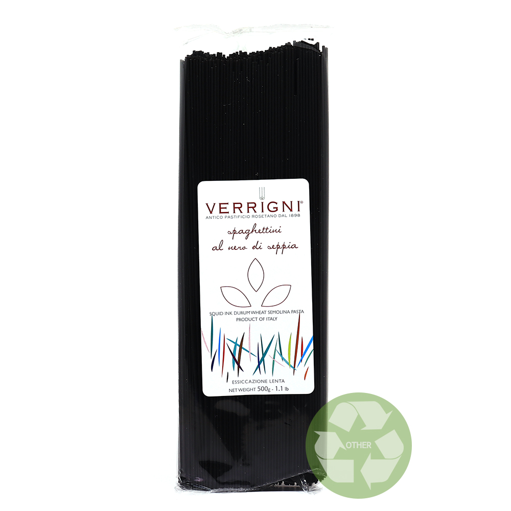 베르기니 오징어먹물 스파게티 500g