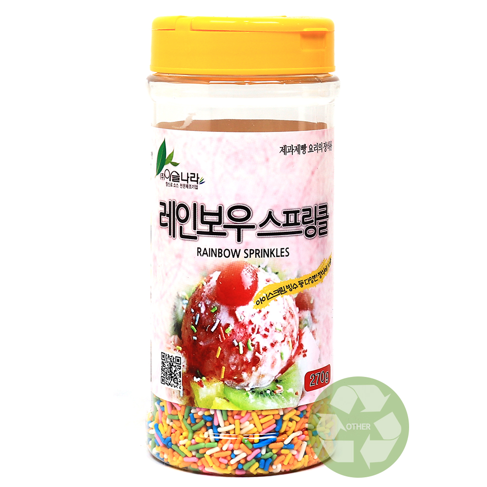이슬나라 레인보우 스프링클 270g