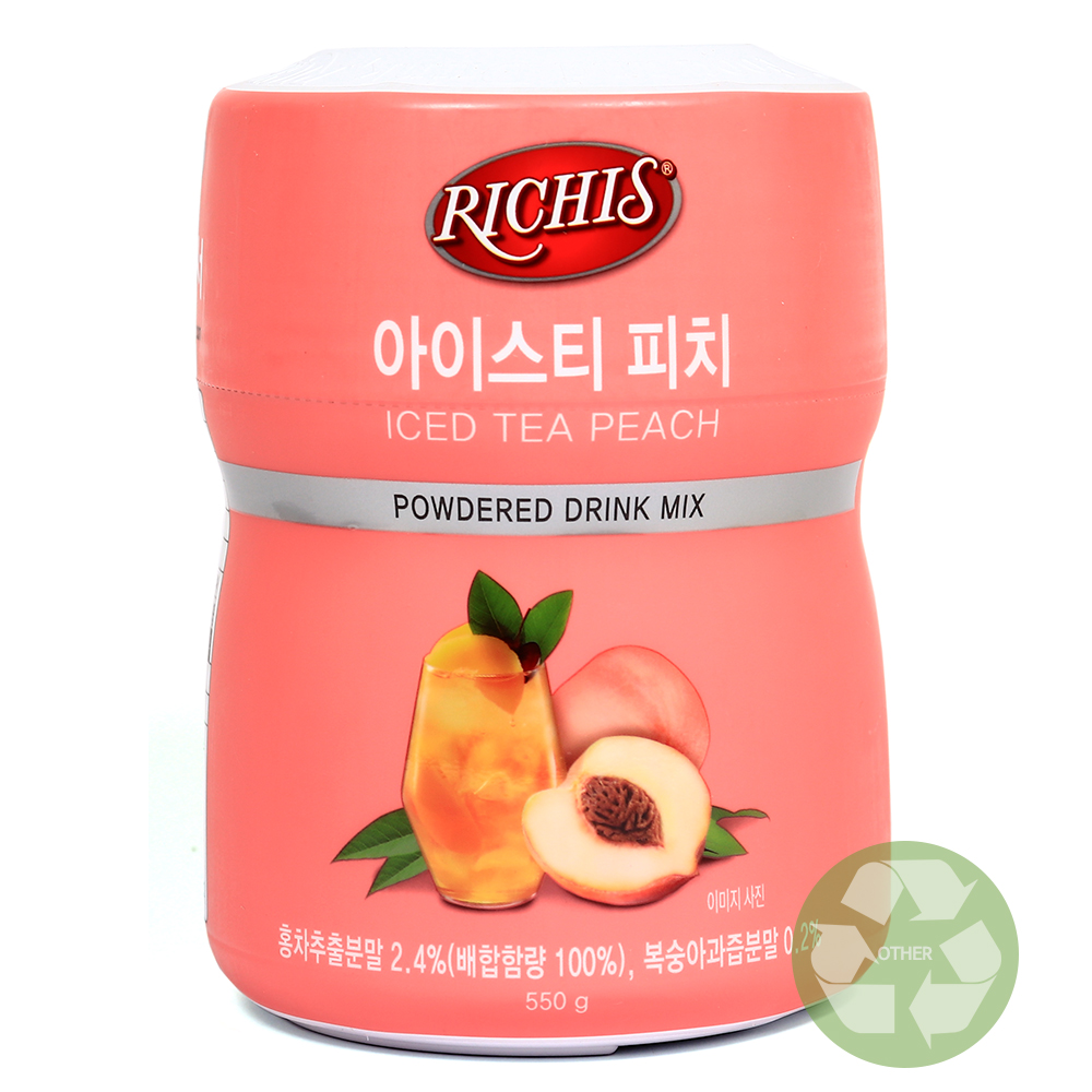 리치스 아이스티 피치 550g-카페 파우더