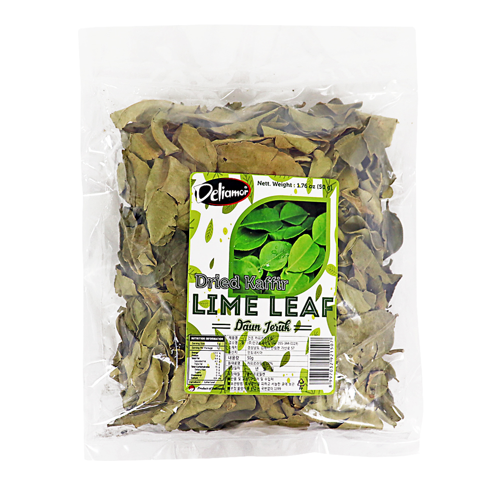 Deliamor 건조 카피르 라임잎 50g