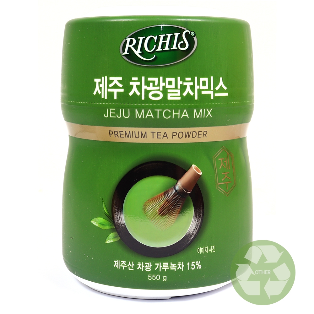 리치스 제주 차광말차믹스 550g-카페 파우더