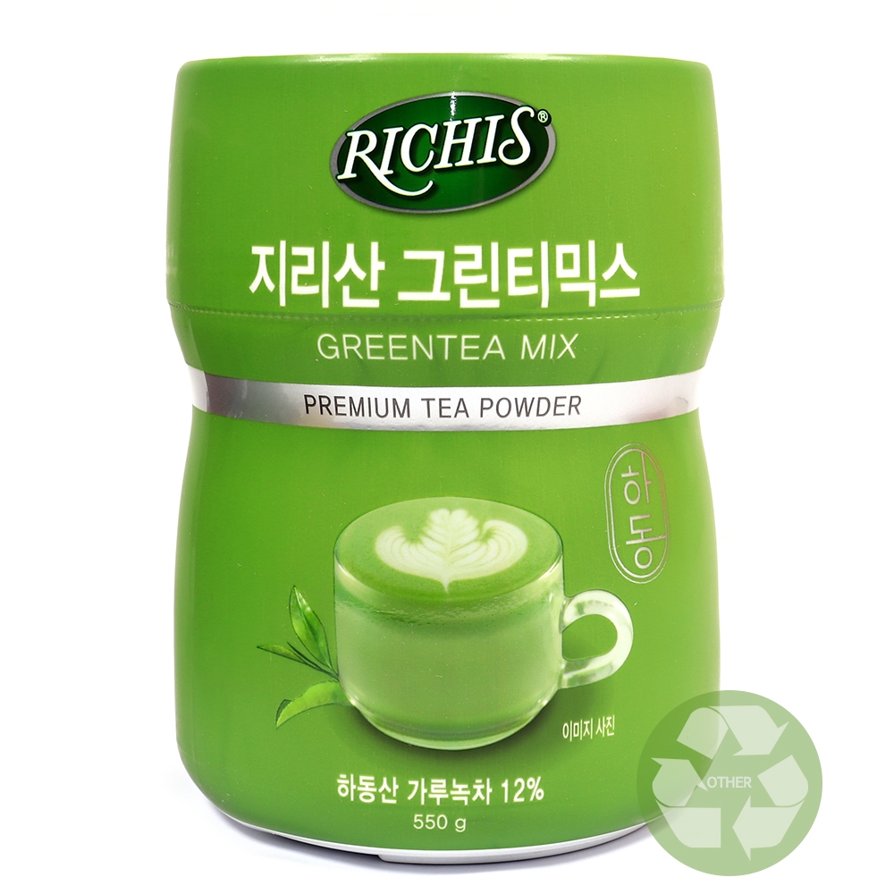 리치스 지리산 그린티믹스 550g-카페 파우더