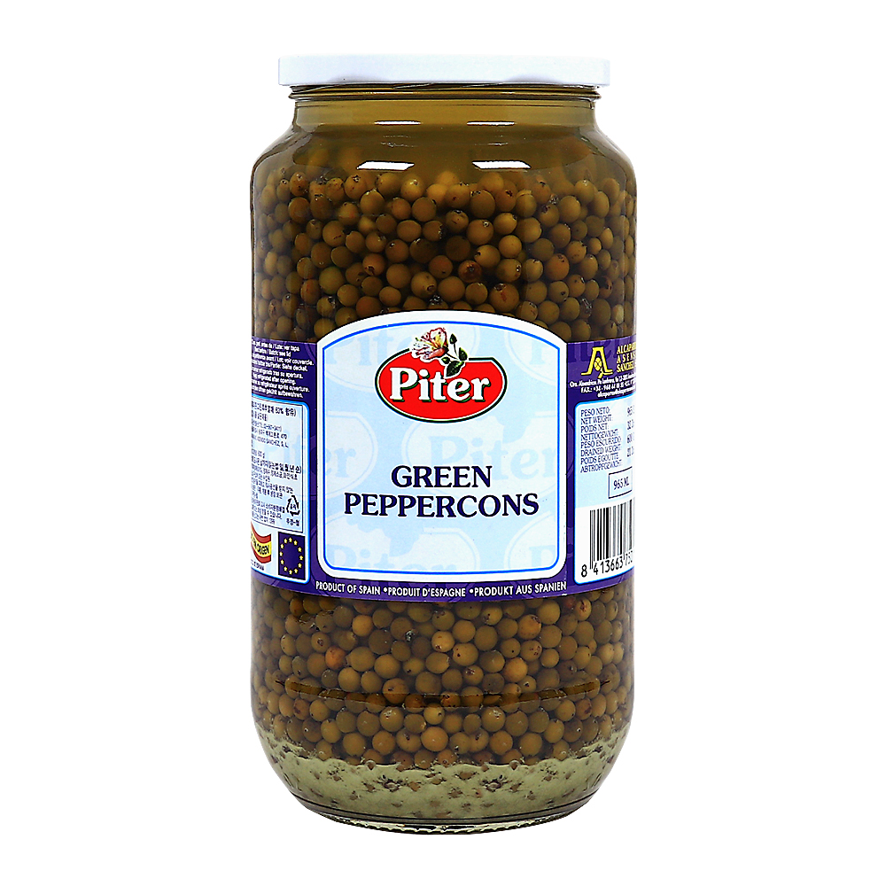 Piter 그린페퍼콘 965g /절임 통후추