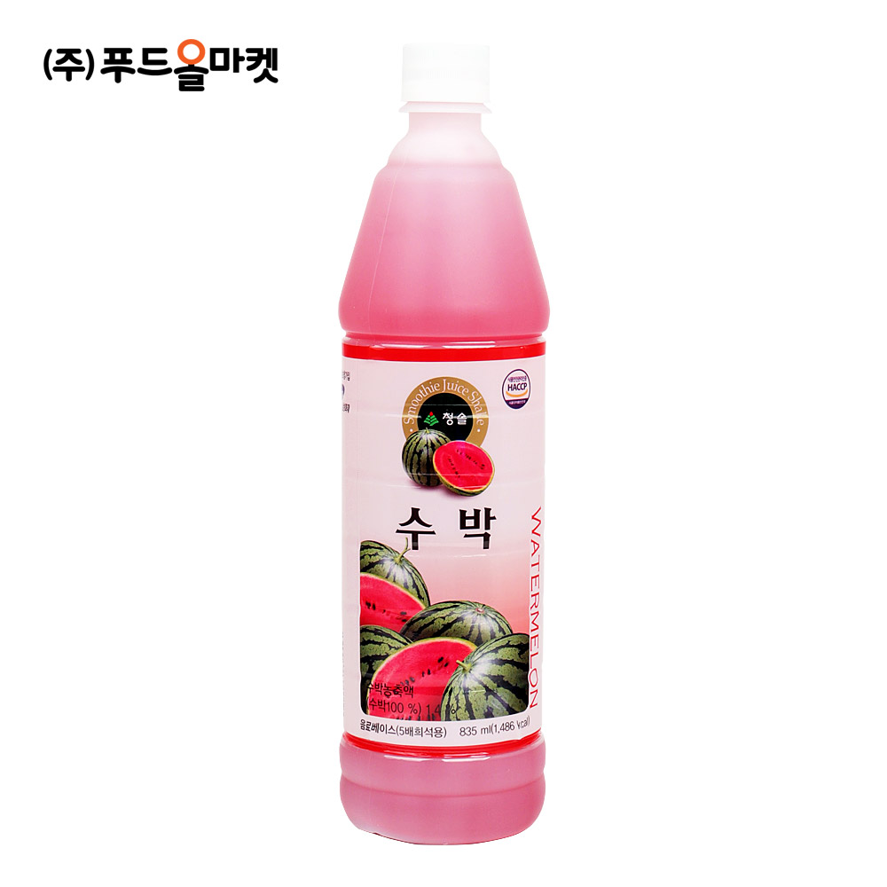 청솔 수박 835ml / 에이드 베이스