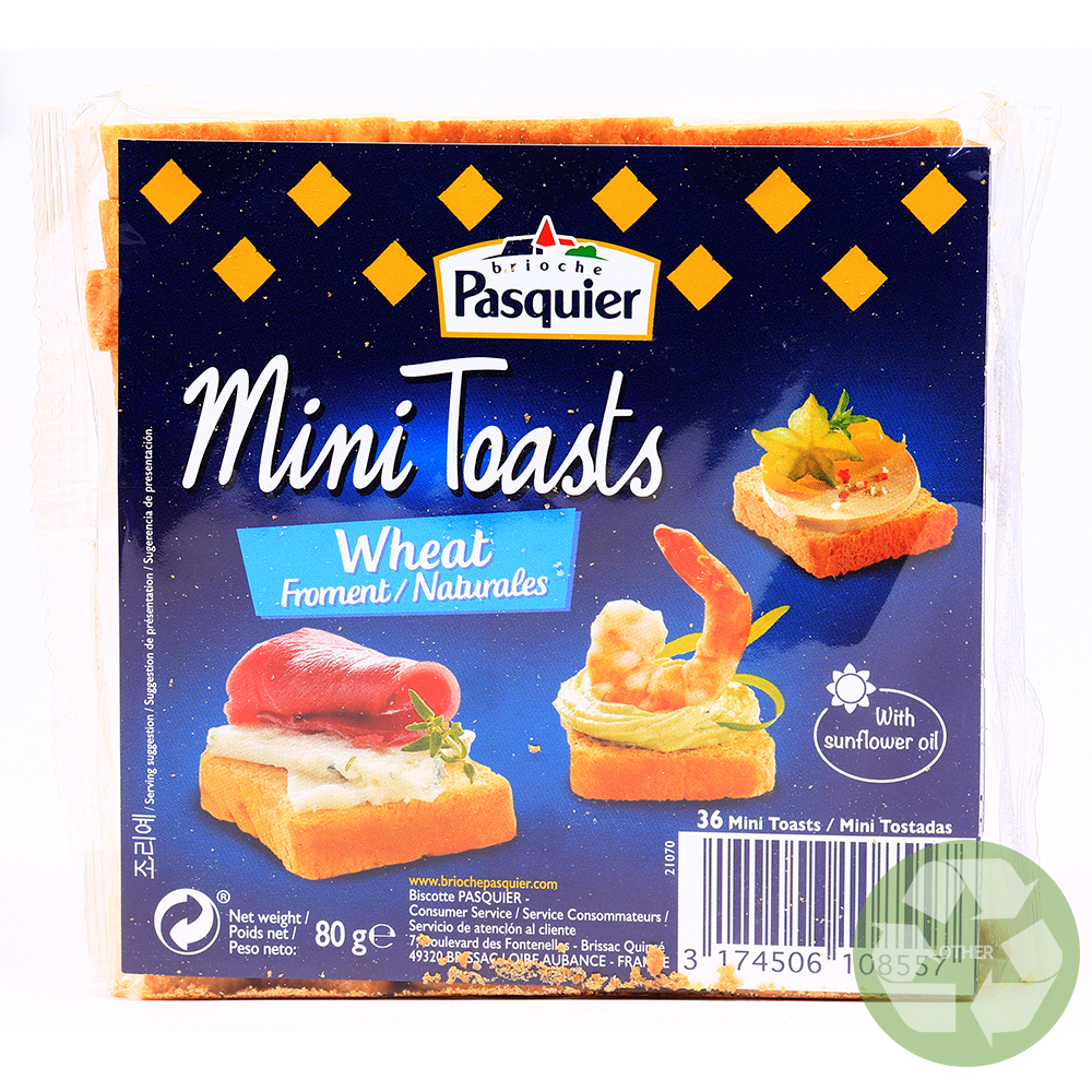 파스키에 미니토스트 80g /Mini Toasts