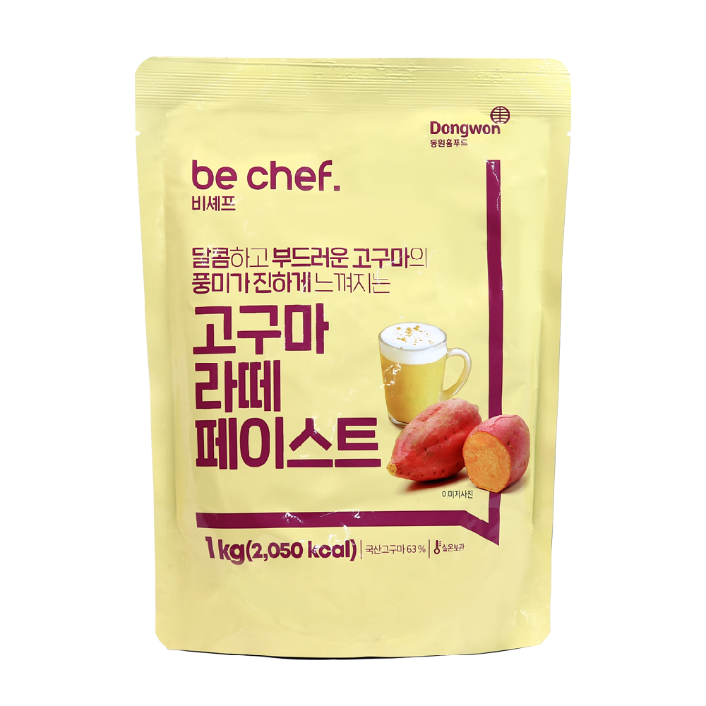 동원홈푸드 비셰프 고구마라떼 페이스트 1kg