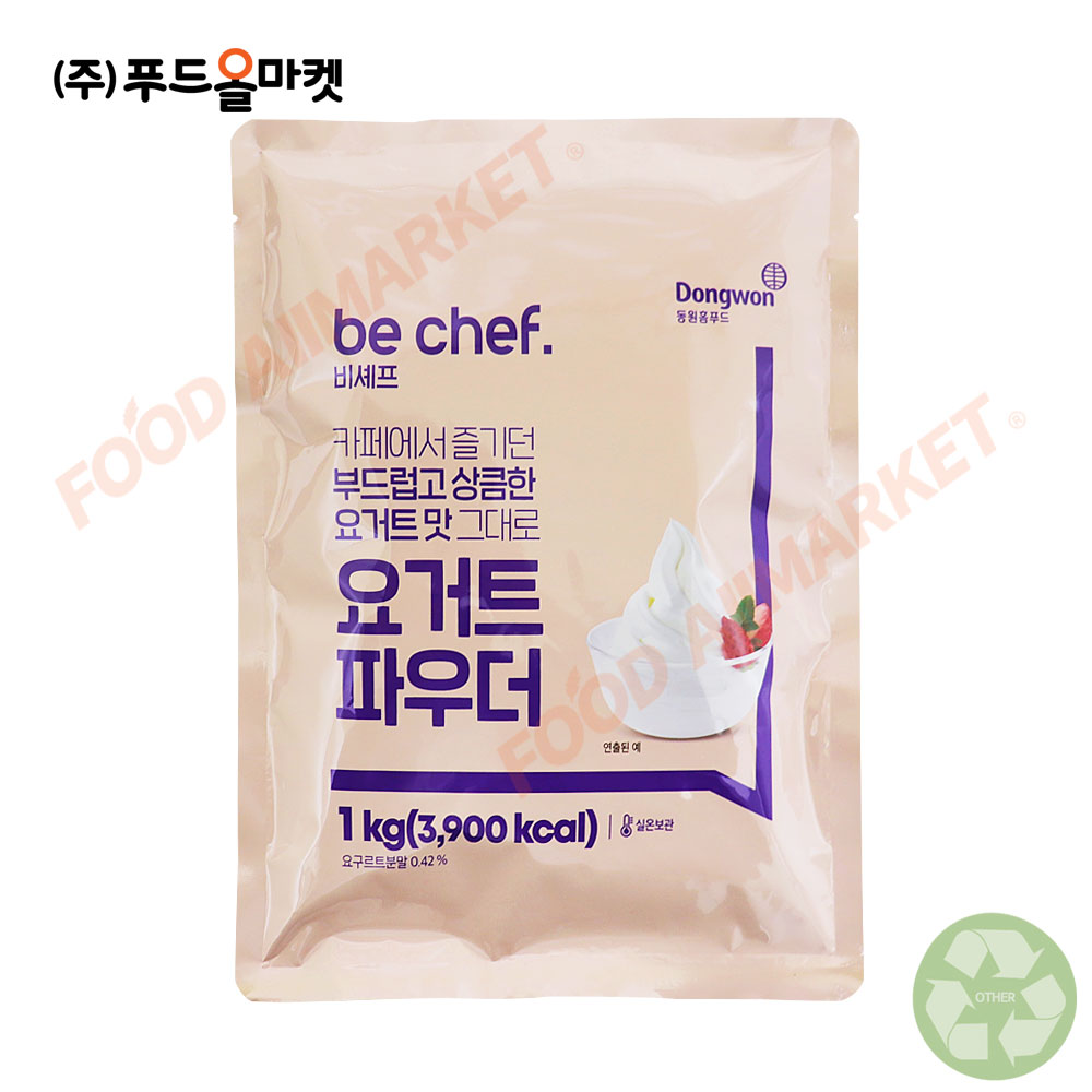 동원홈푸드 비셰프 플레인 요거트파우더 1kg