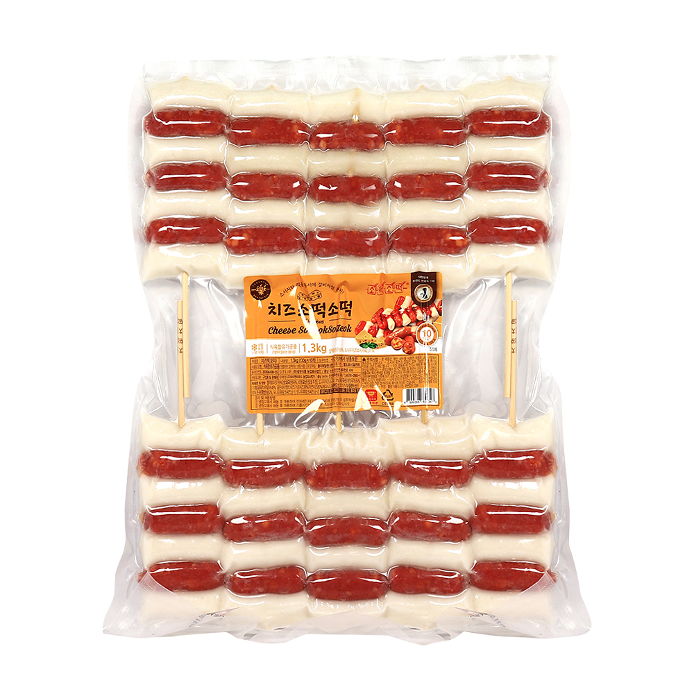 쿠즈락 치즈소떡소떡 1.3kg /냉동