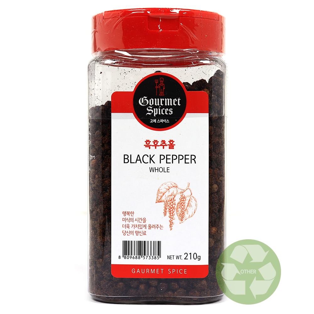 고메스파이스 흑후추홀 210g-중형