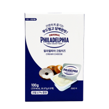 필라델피아 크림치즈 포션(16.67g x 6ea) /냉장