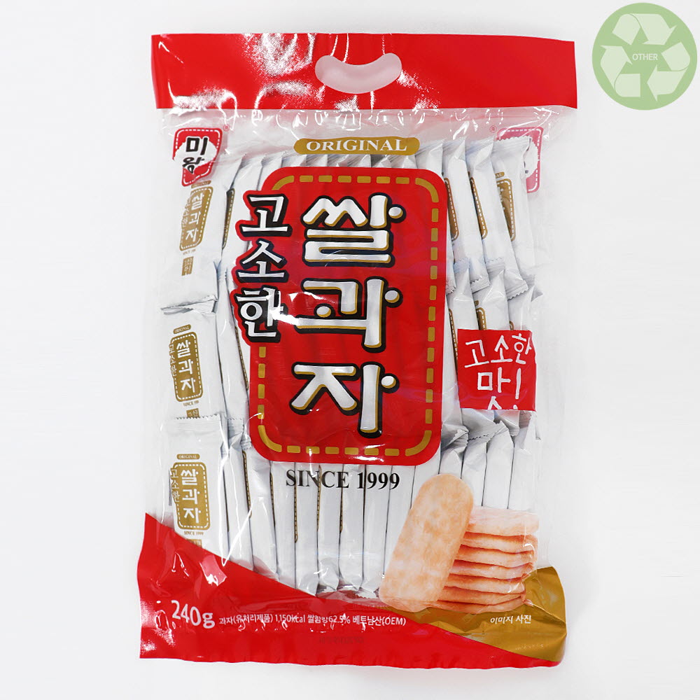 미왕 고소한쌀과자 240g(2입x40봉)