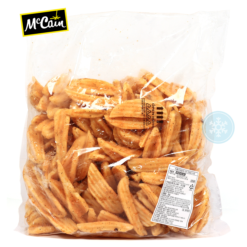 멕케인 케이준 크리스퍼스 2kg /냉동 감자튀김