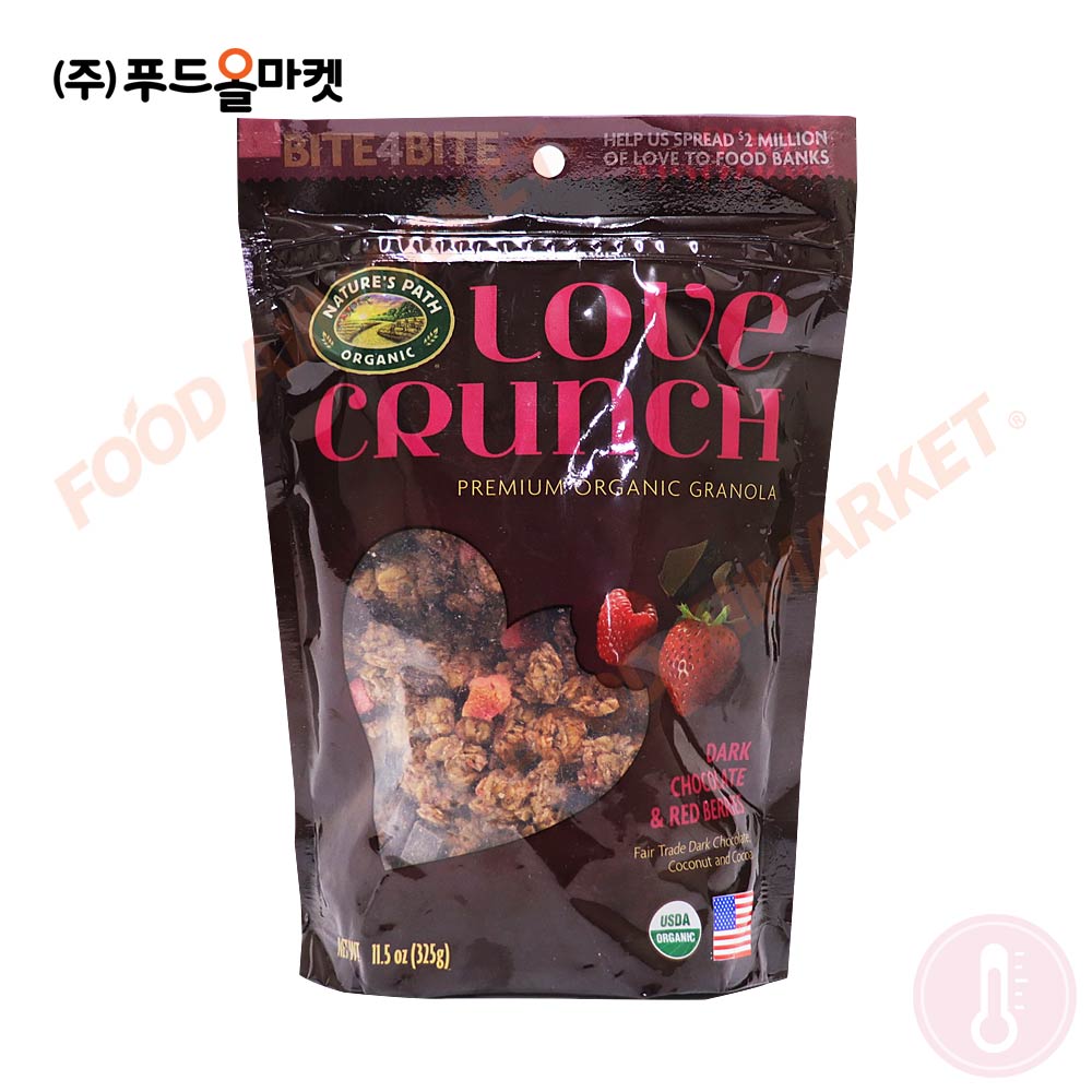 네이쳐패스 러브크런치 다크초코 앤 베리 325g