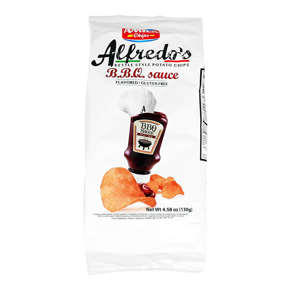 아미카 알프레도 바비큐소스향 감자칩 130g/ 소비기한 26.01.11