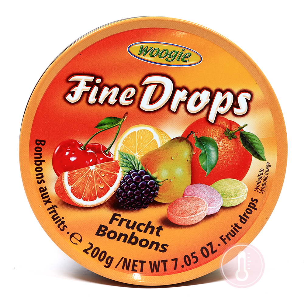 우기 믹스 후르츠향 드롭스 200g