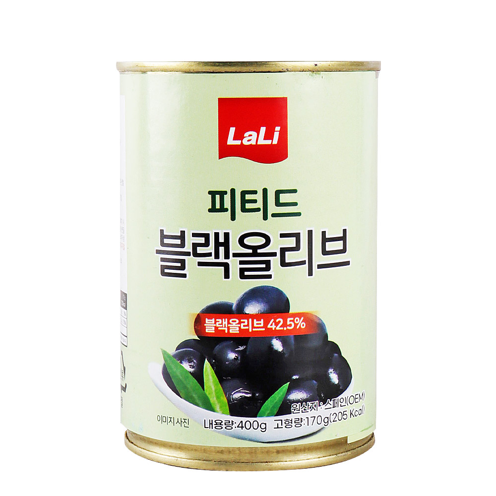 라리 피티드 블랙올리브 400g