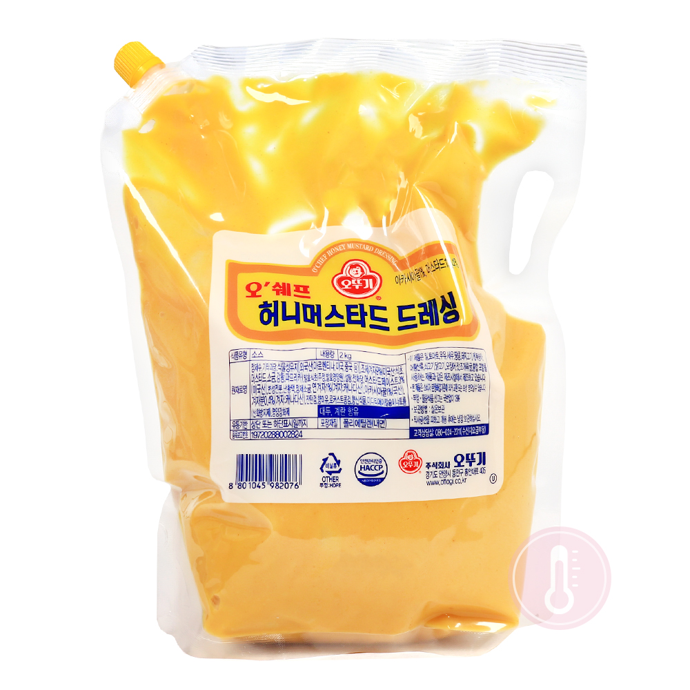 오뚜기 오쉐프 허니머스타드 드레싱 2kg