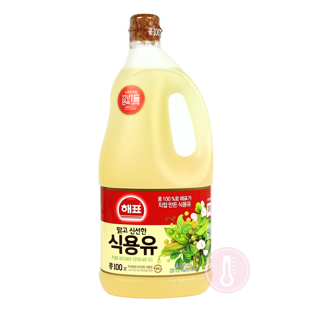 해표 콩기름 식용유 1.8L
