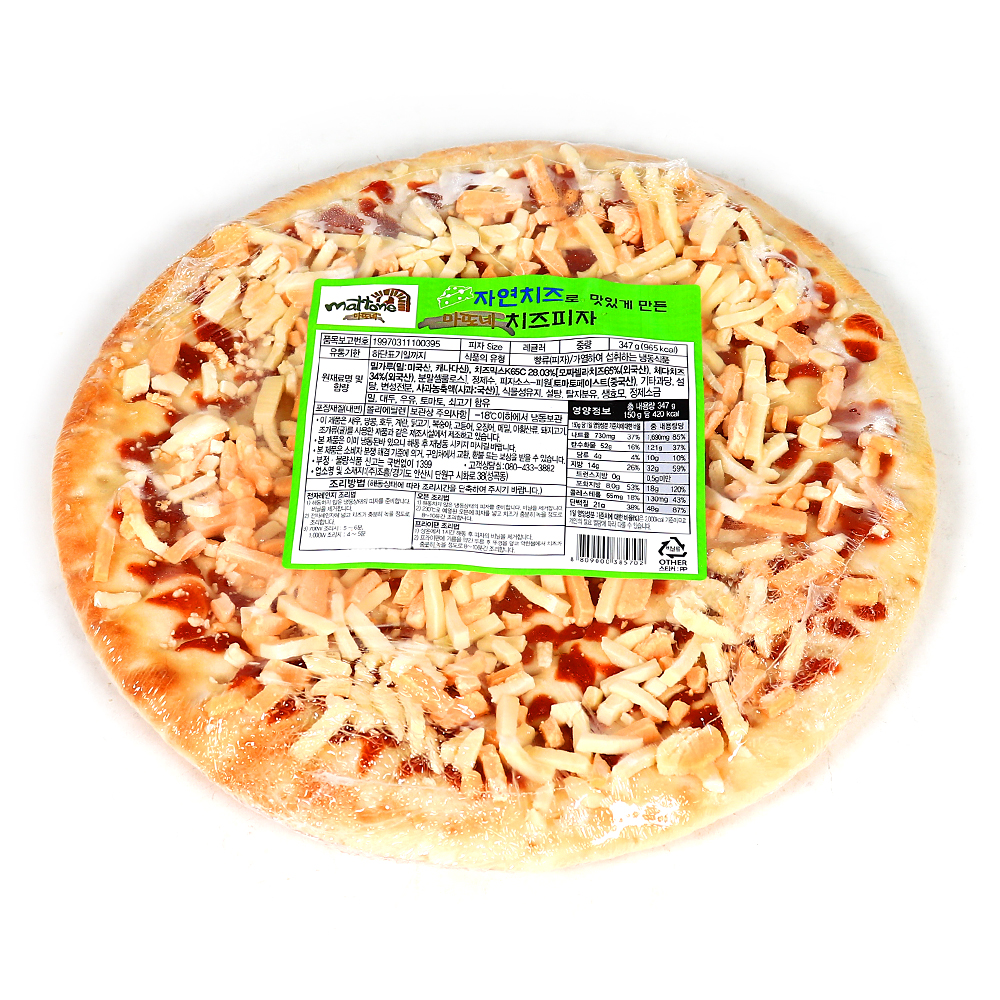 조흥 마또네 치즈피자 347g /냉동