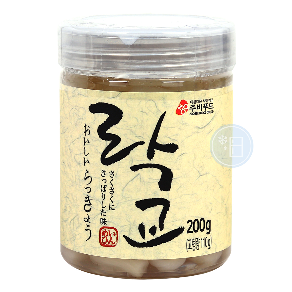 주비푸드 오이시 락교 200g-Pet /냉장