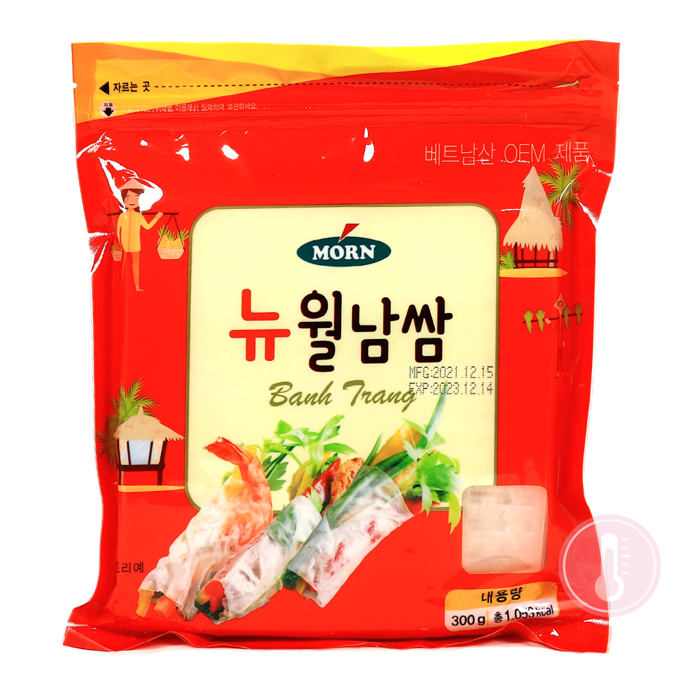 몬 뉴월남쌈 300g-16cm-사각-레드라벨