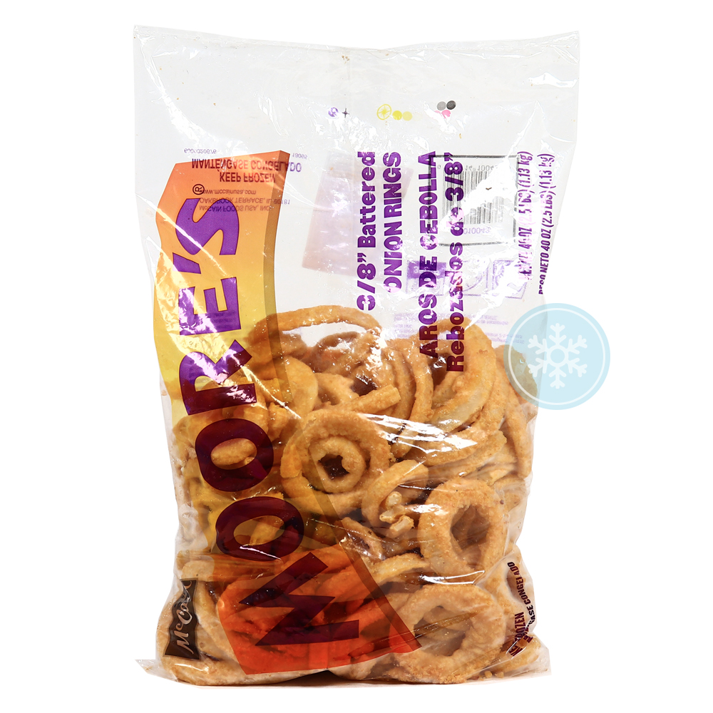 멕케인 배터드 어니언링 1.13kg /냉동