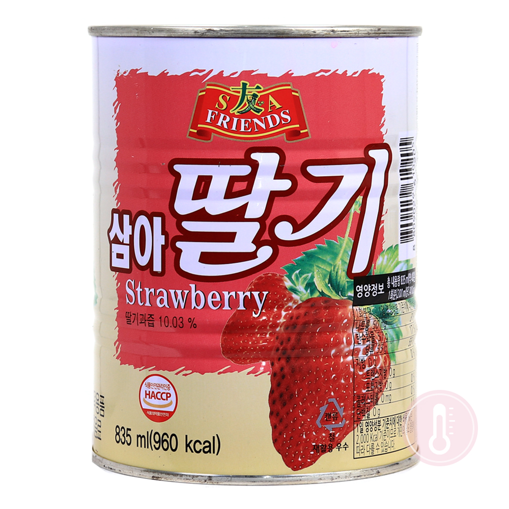삼아 딸기원액 835ml