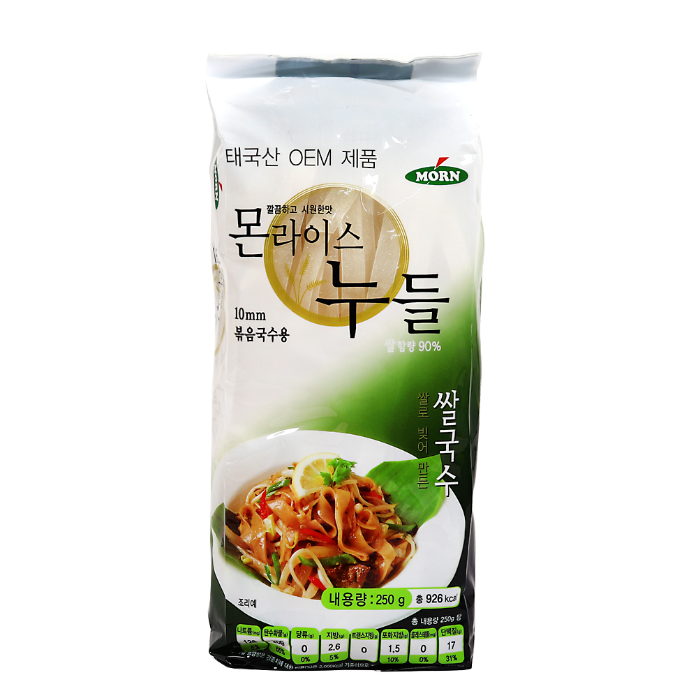 몬 라이스 누들 10mm 250g /쌀국수