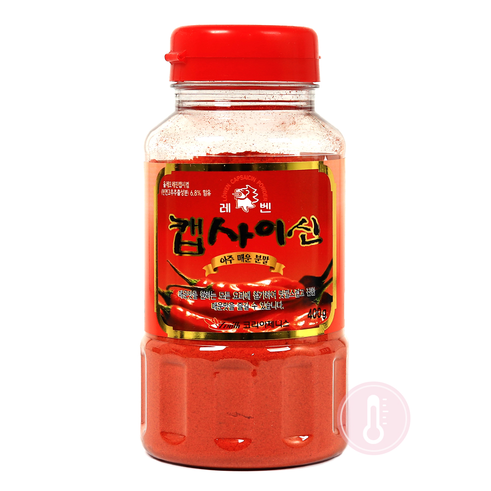 레벤 캡사이신 아주매운 분말 400g