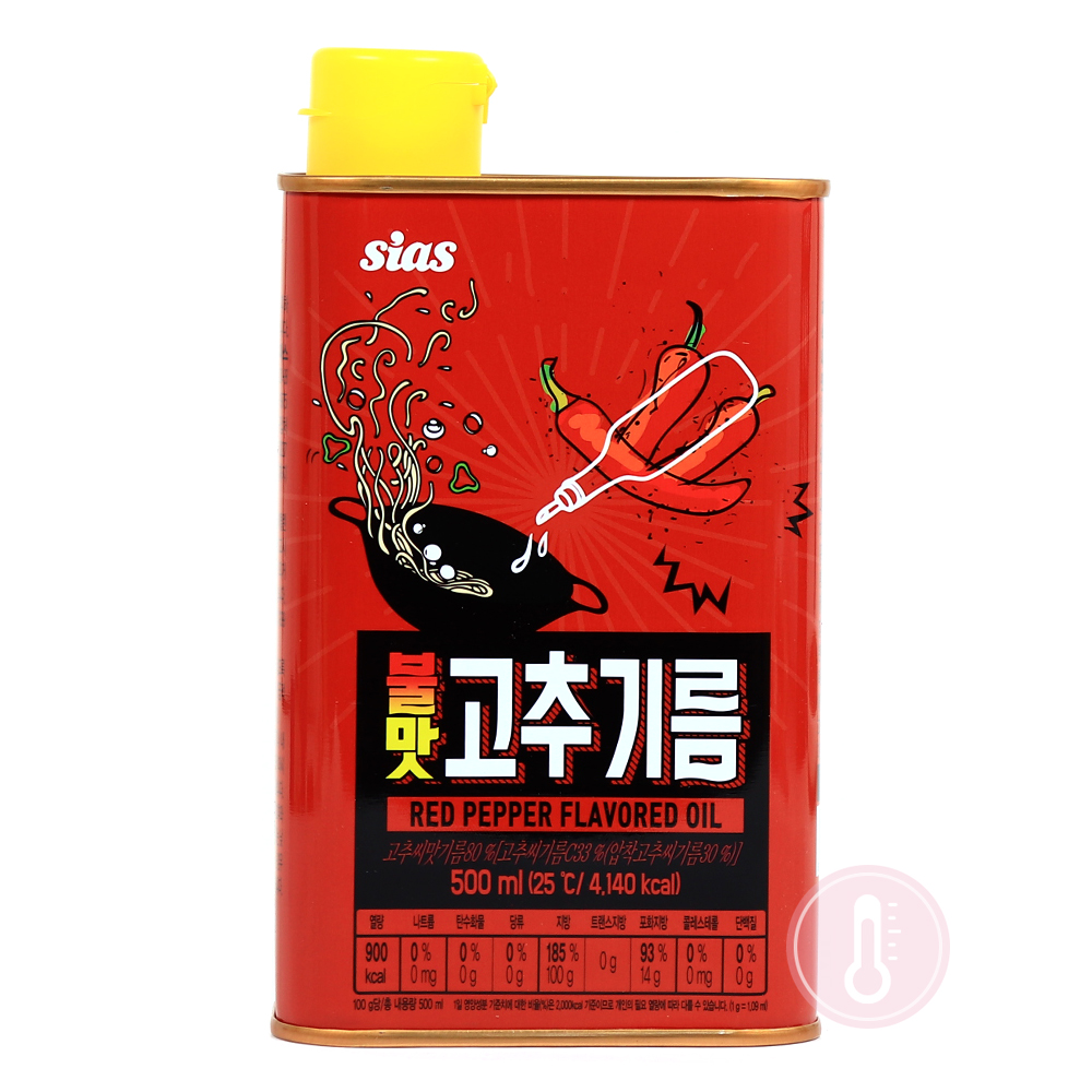 시아스 불맛고추기름 500ml