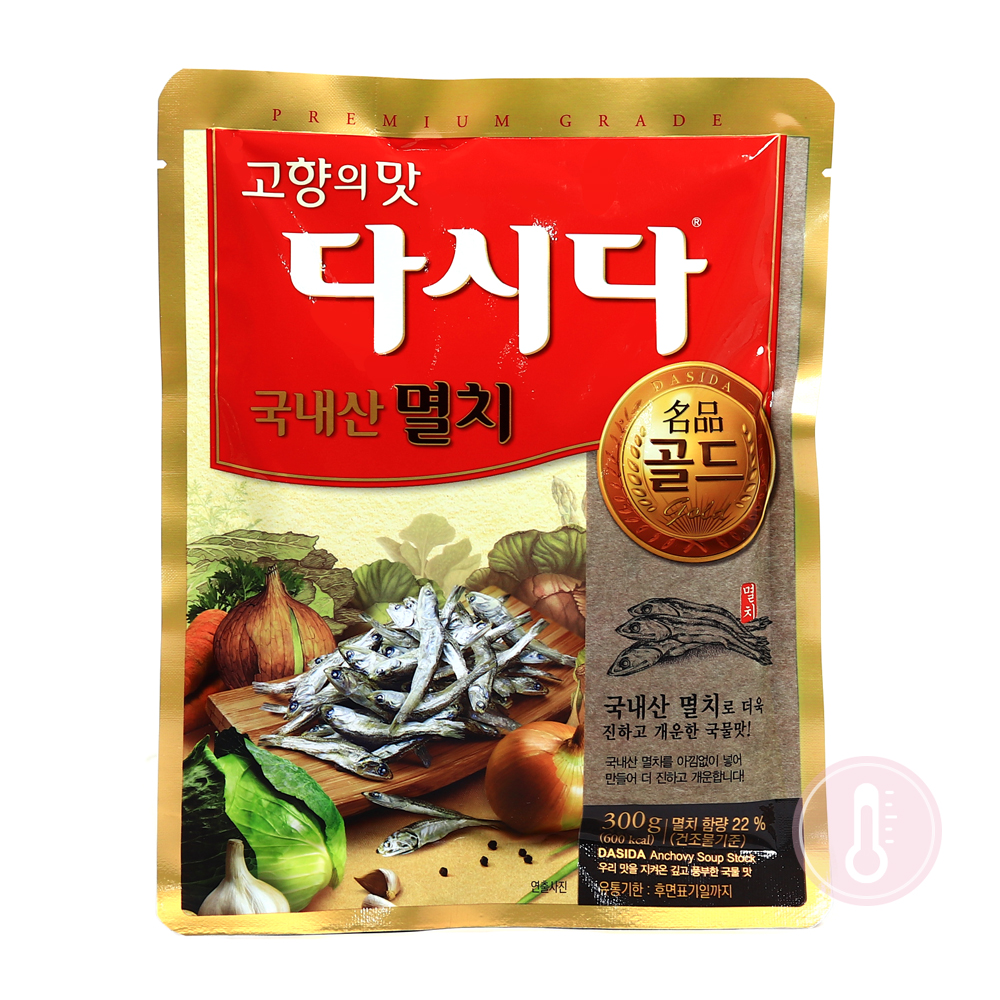 백설 명품골드 다시다 멸치 300g