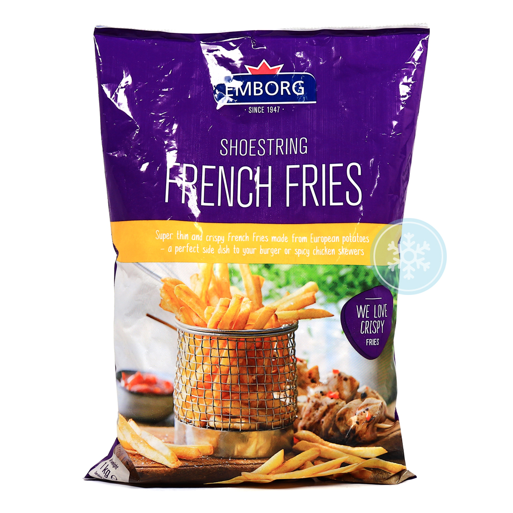 엠보그 슈스트링 프렌치 프라이 1kg /냉동