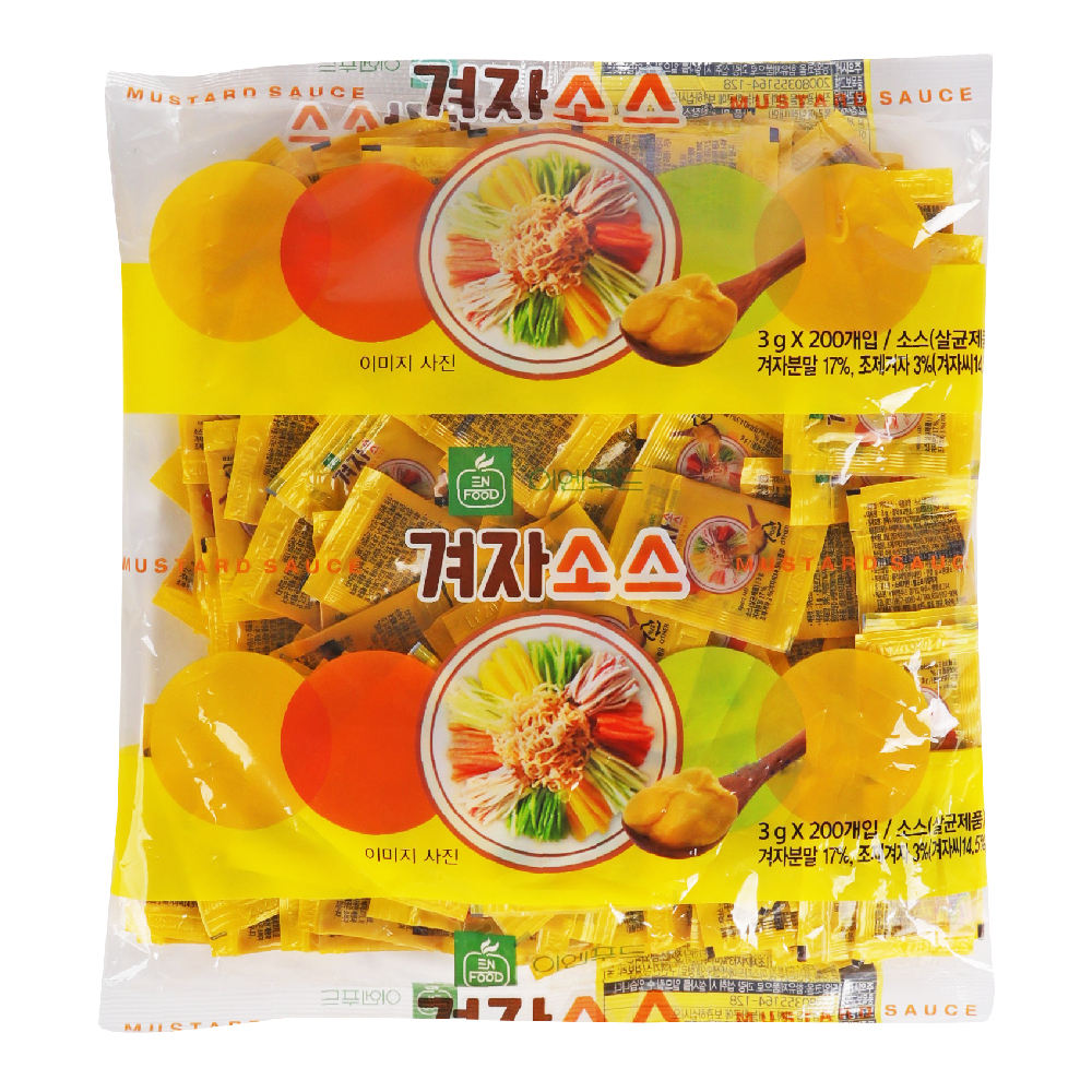 이엔 미니겨자소스 600g(3gx200ea)