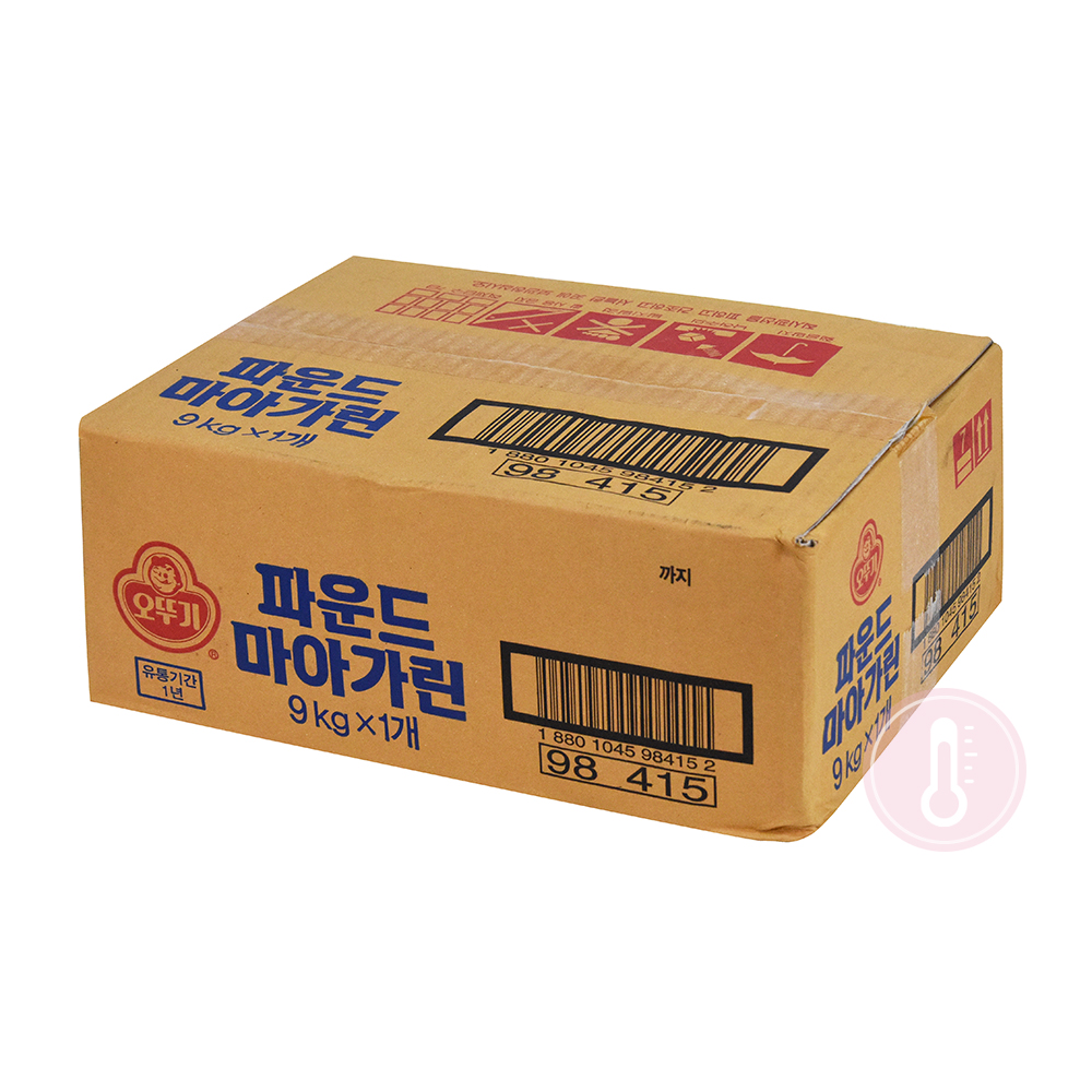 오뚜기 파운드 마가린 9kg /상온