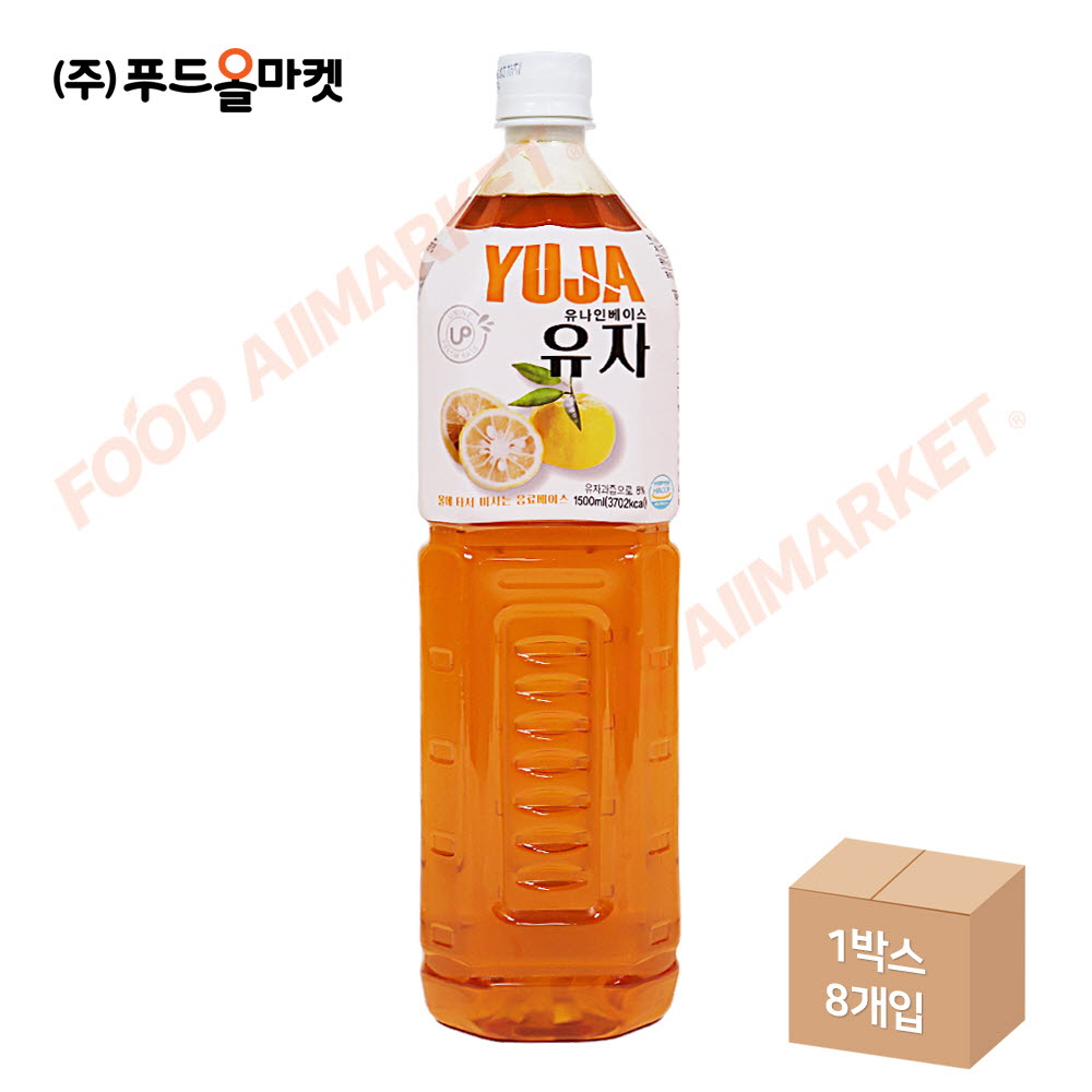 유나인베이스 유자 1.5L / 유자차