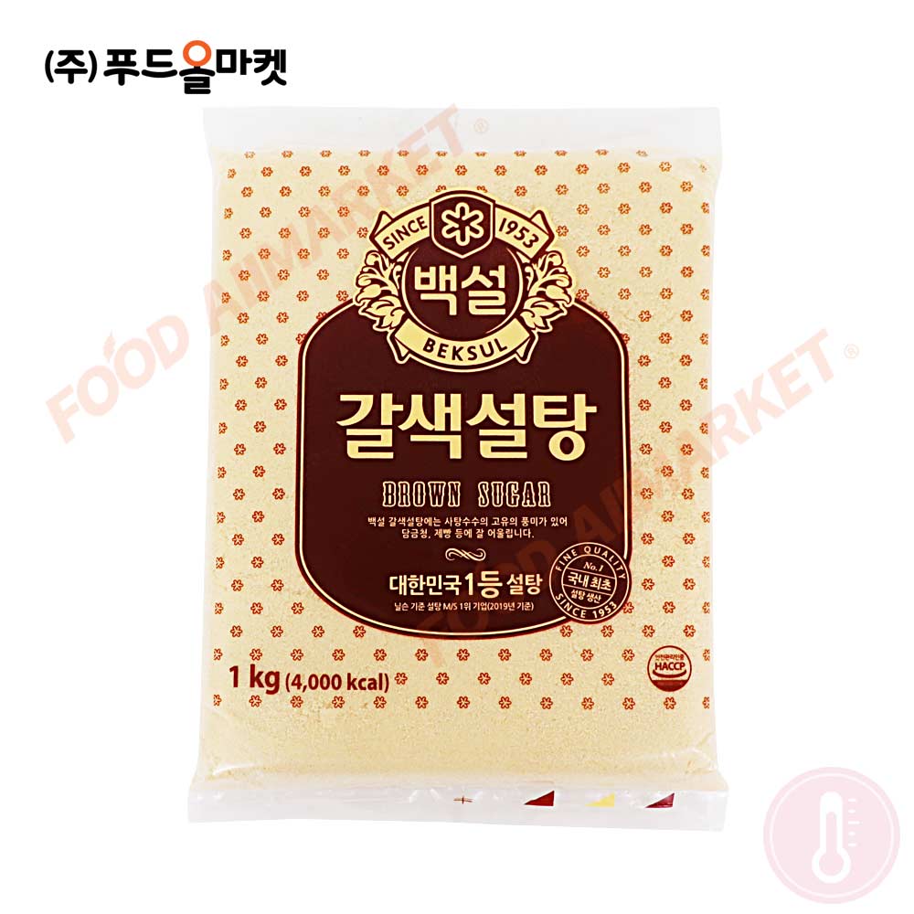 CJ 백설 갈색설탕 1kg