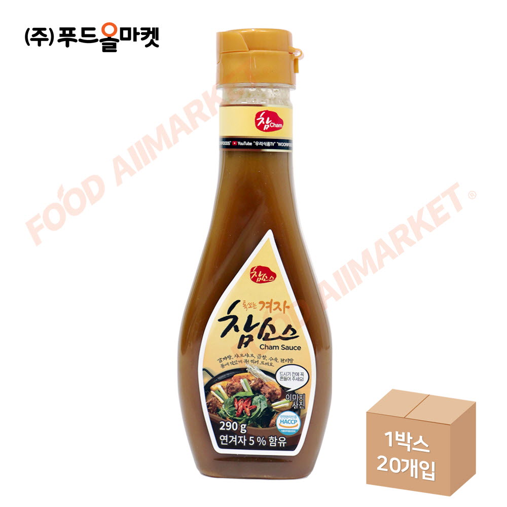 우리식품 겨자참소스 290g